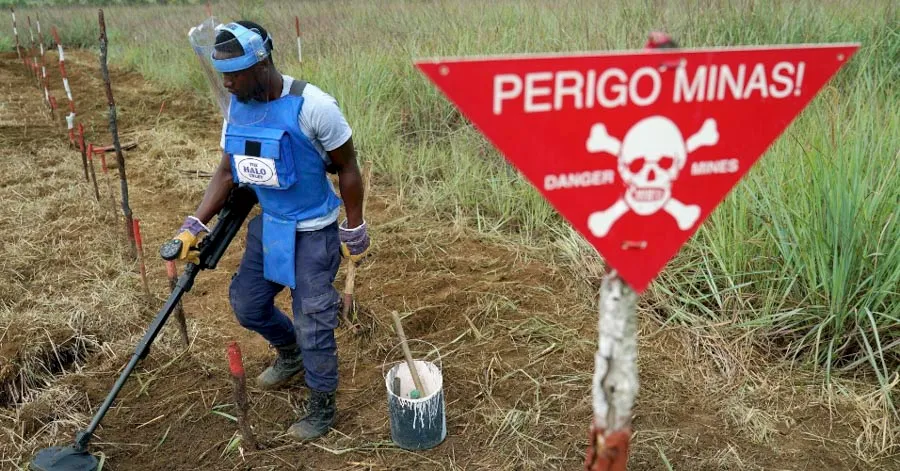 Angola tem 966 áreas minadas conhecidas