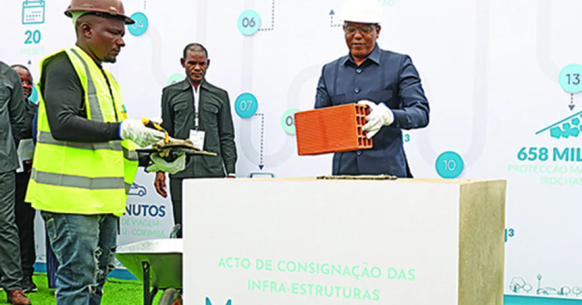 Empresa portuguesa responsável pela construção da marginal da Corimba