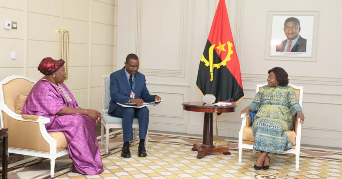 Vice-Presidente da República recebeu líder da Organização Pan-Africana da Mulher