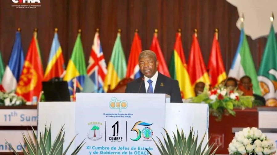 João Lourenço destaca desempenho de Angola na presidência rotativa da OEACP