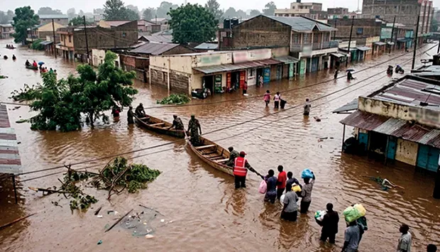 Fortes chuvas e inundações causam 42 mortes em dois dias no Kenya