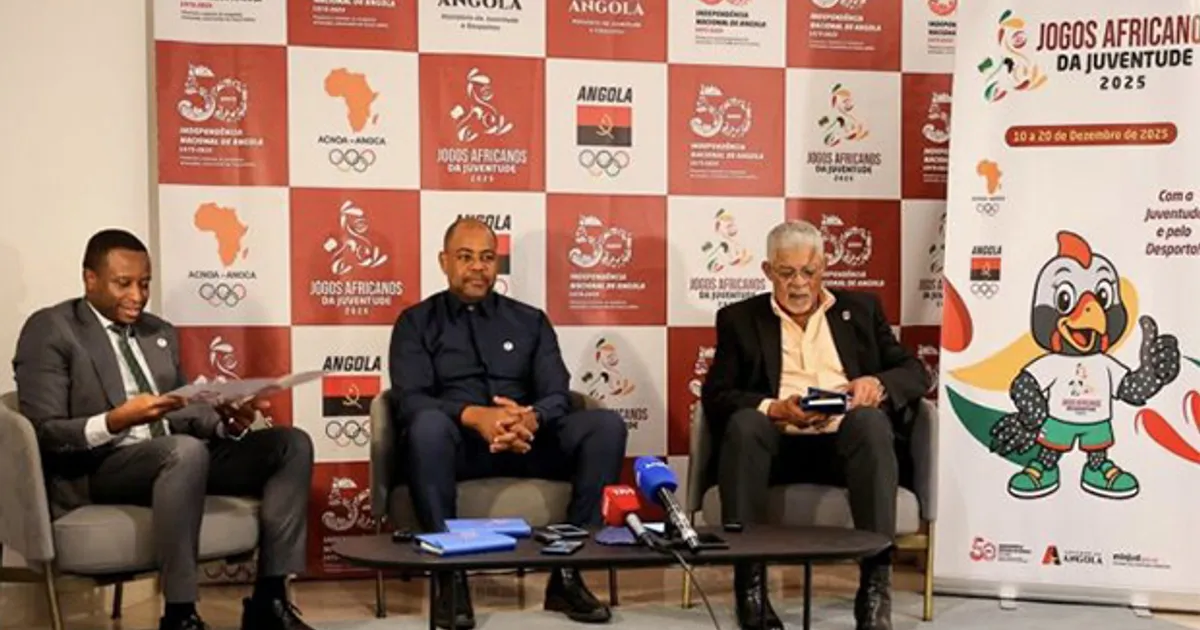Organização alarga prazo de inscrição para os Jogos Africanos da Juventude