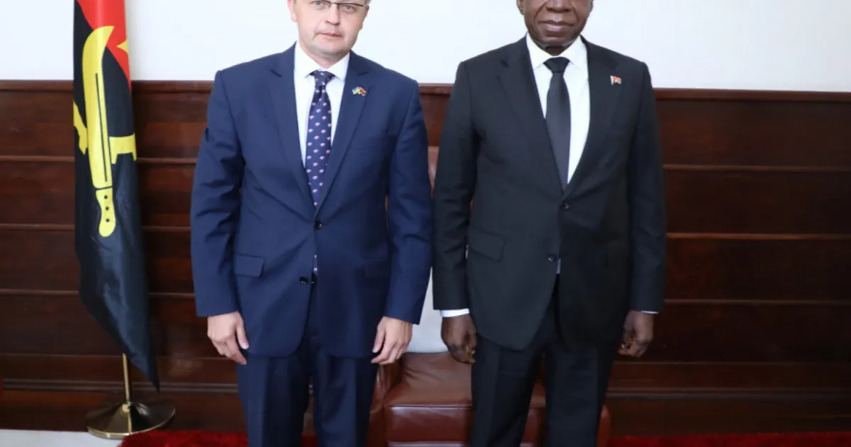 Ucrânia manifesta intenção de reforçar cooperação com Angola