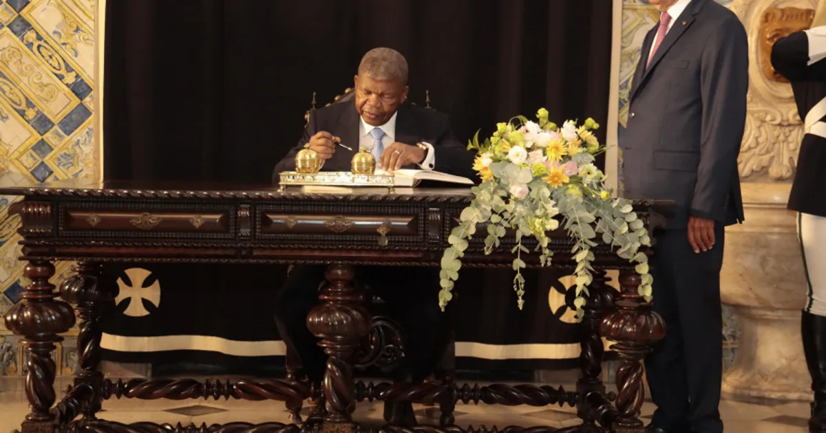 João Lourenço realça intensidade e profundidade das relações entre Angola e Portugal