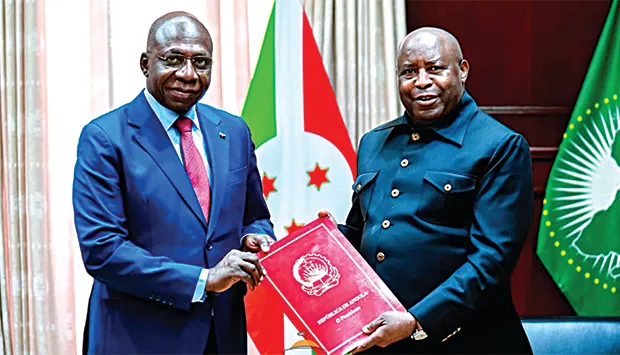 Burundi confirma apoio à candidatura de Sacko à liderança da FAO