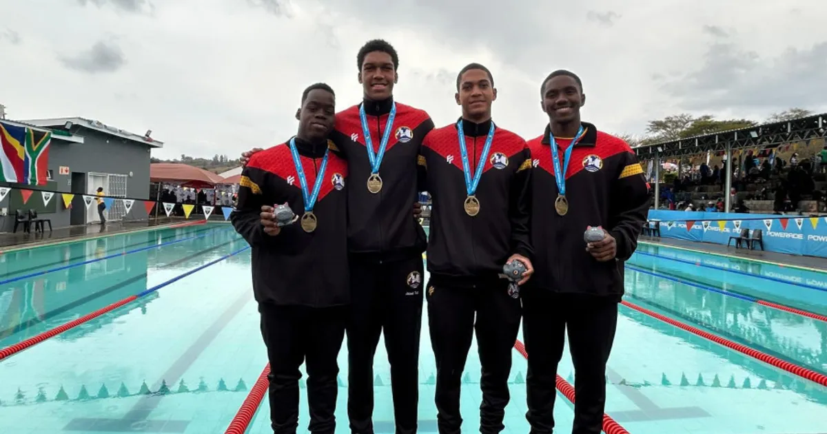 Natação: Angola conquista medalha de ouro na estafeta 4X50 metros livres