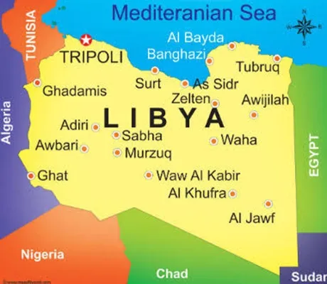 Cidadãos de quatro países africanos proibidos a entrar no leste da Líbia
