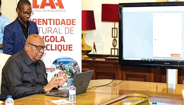 Plataforma digital "Directório do Artista de Angola
