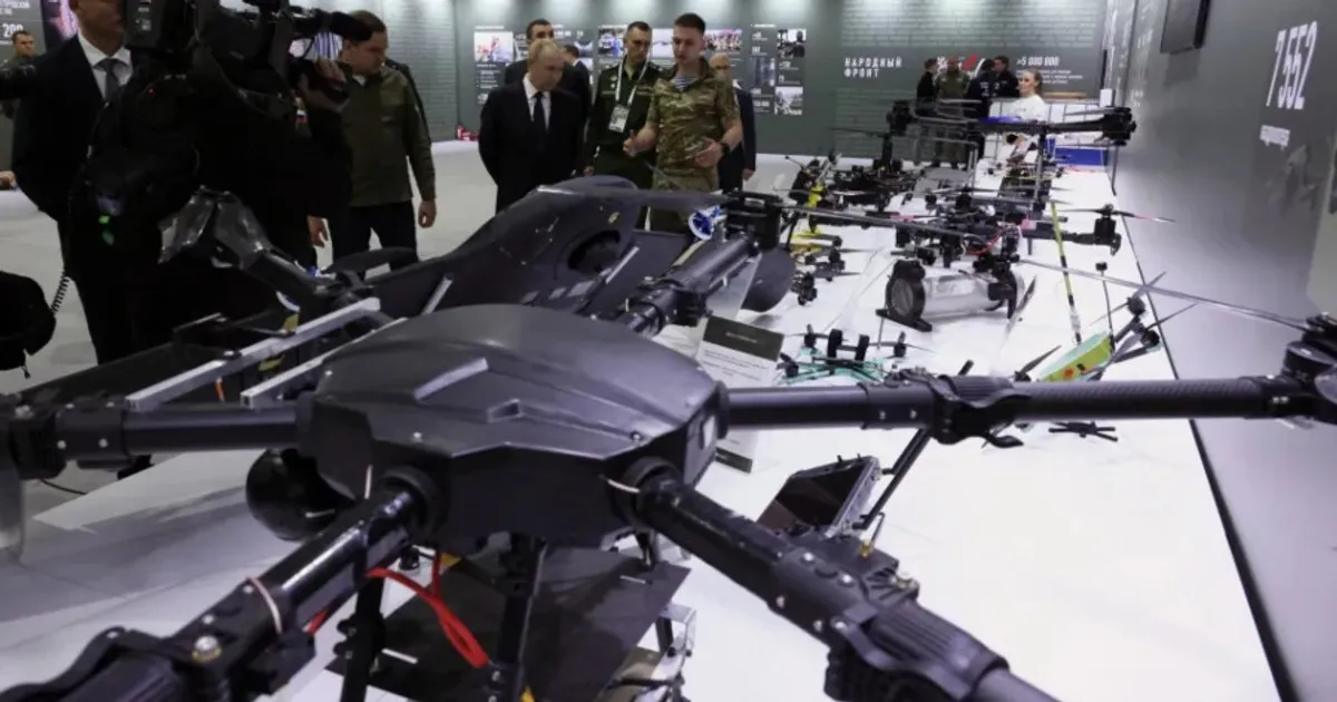 Rússia triplicou a produção de drones