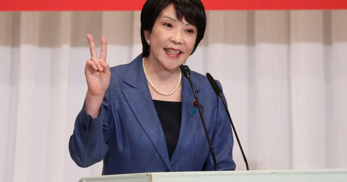 Sanae Takaichi nomeada como Primeira-Ministra do Japão