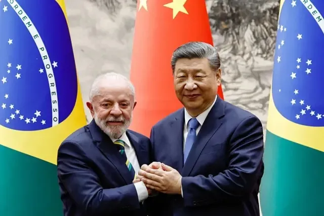 Presidente chinês apoia Lula na oposição à interferência externa
