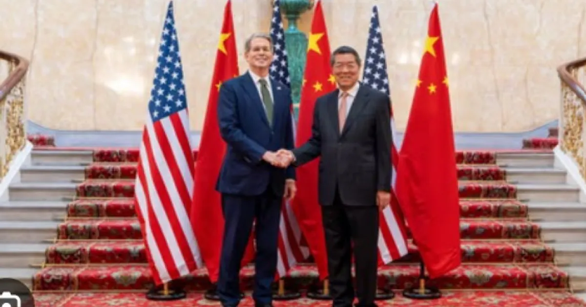 Negociações comerciais entre China e EUA recomeçam em Londres