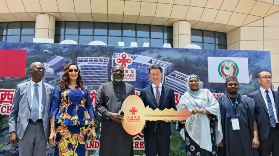 CEDEAO inaugura nova sede construída com apoio da China