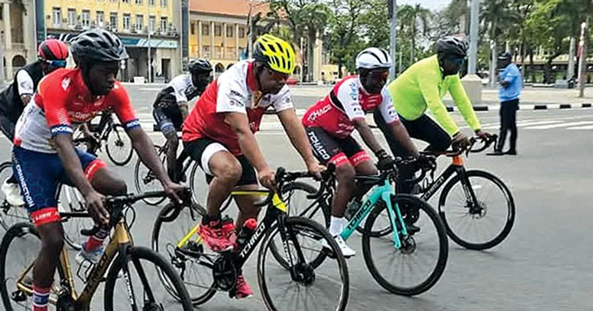 Presidente João Lourenço pedala 31 quilómetros