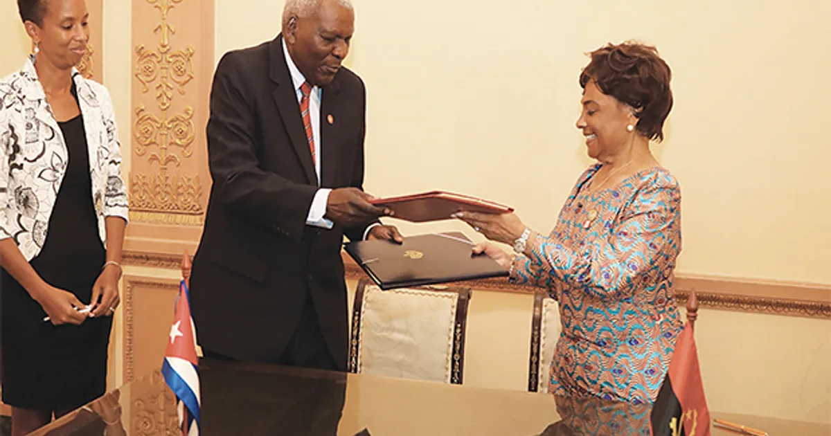 Angola e Cuba renovam Protocolo de Cooperação Parlamentar