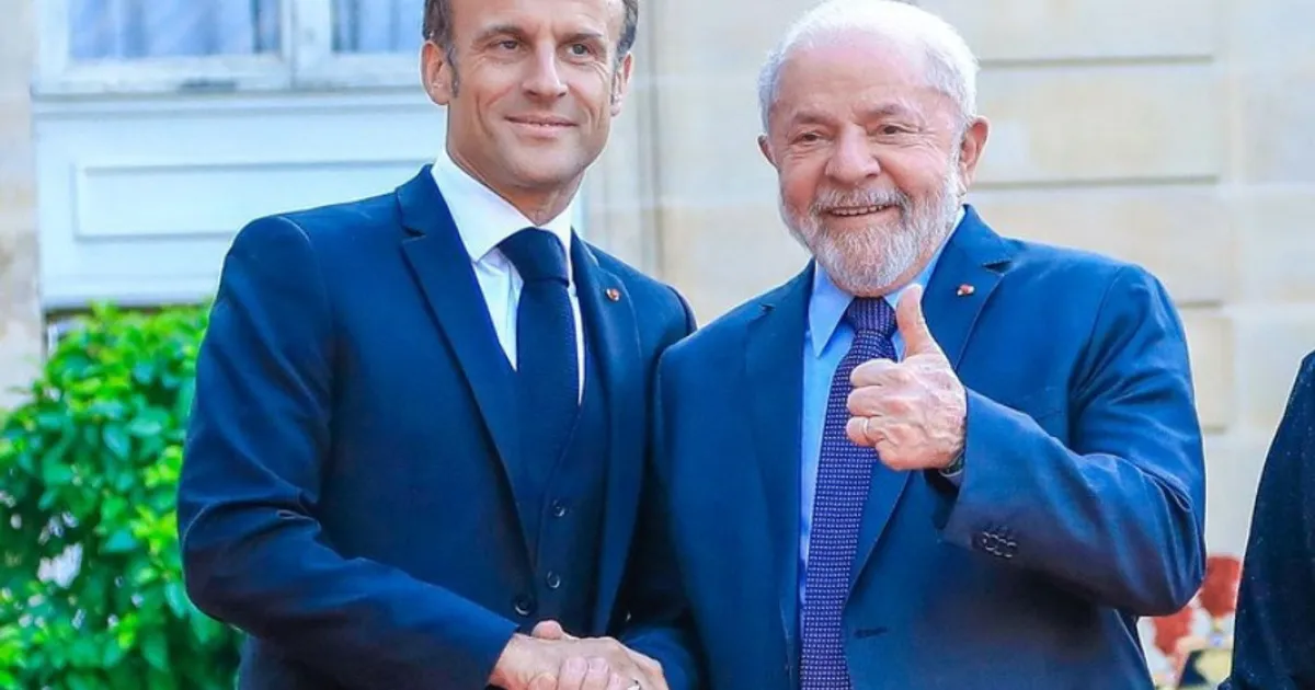 Lula reúne-se com Macron em contexto internacional agitado