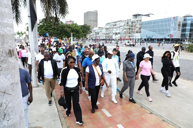 Caminhada pelo Dia das Nações Unidas realizada em Luanda