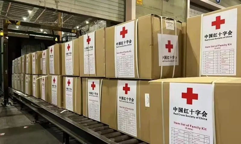 China envia ajuda ao Médio Oriente para aliviar "desastre humanitário"