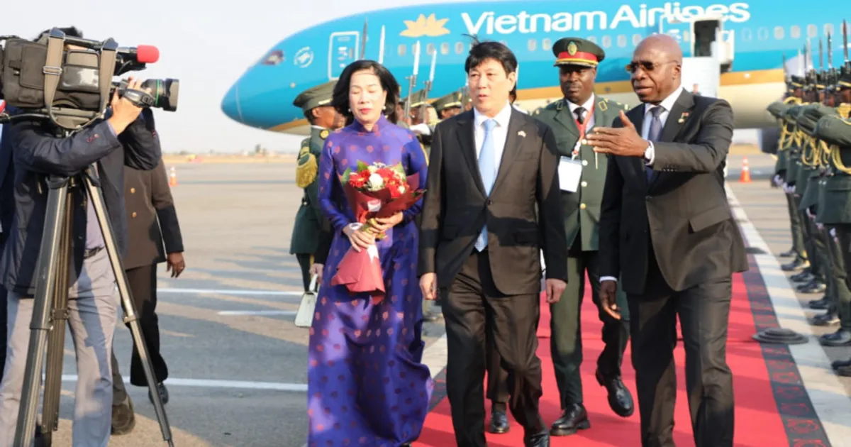 Presidente do Vietname realiza visita de Estado a Angola