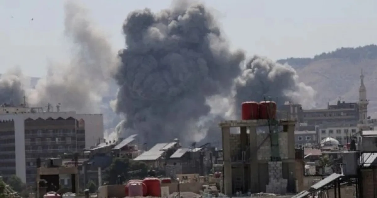 Israel bombardeia Palácio Presidencial na Síria