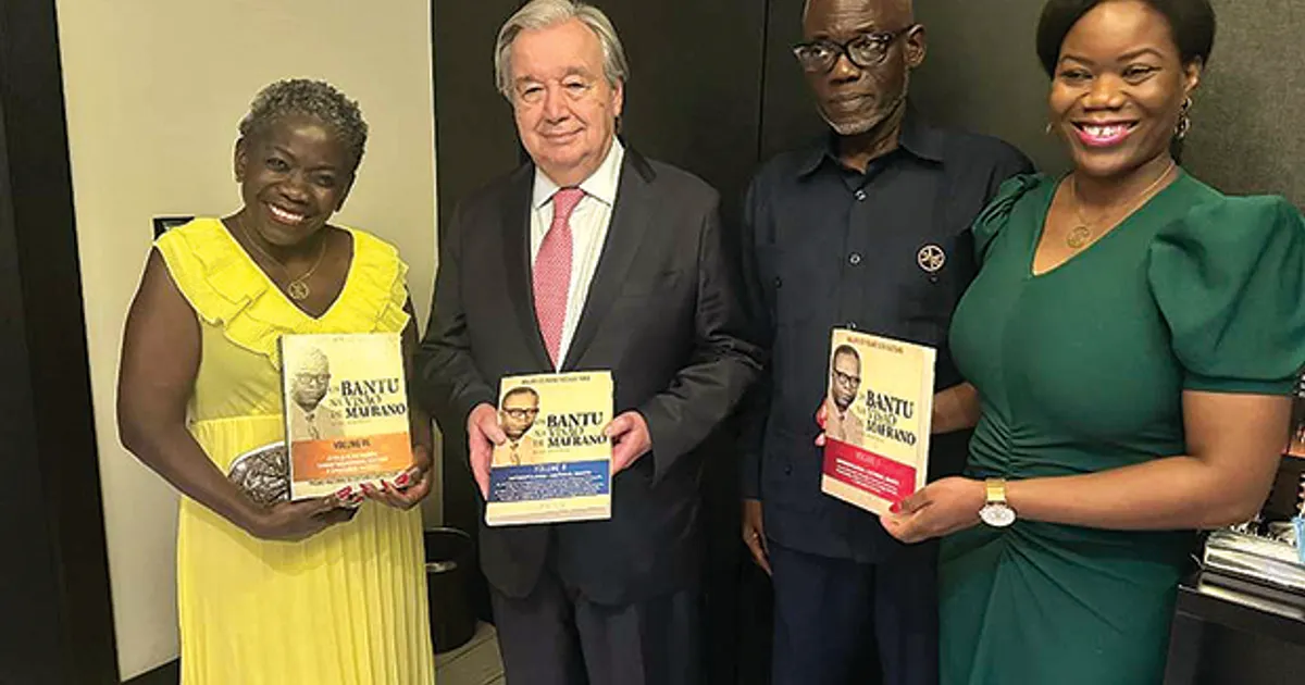 Secretário-geral da ONU considera que obra de Mafrano ajuda a repor a dignidade dos povos Bantu