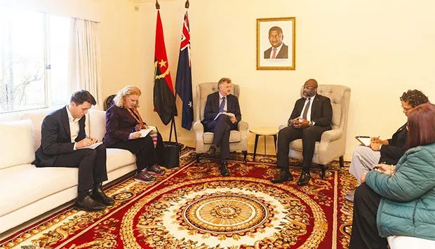 Austrália interessada em reforçar cooperação com Angola