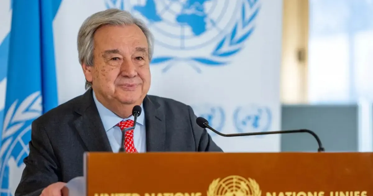 Guterres critica dualidade de critérios diante de provas de genocídio