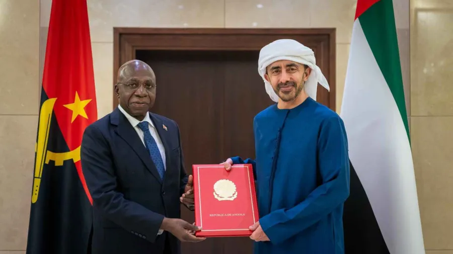 Mensagem do Presidente João Lourenço entregue em Abu Dhabi