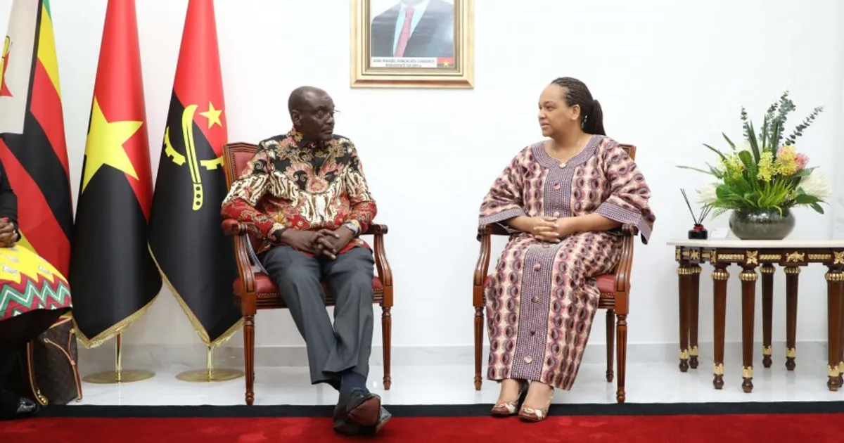 Mara Quiosa recebeu vice-presidente do partido ZANU-PF