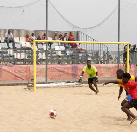 Futebol de Praia: Angola derrota Egipto na eliminatória para o CAN