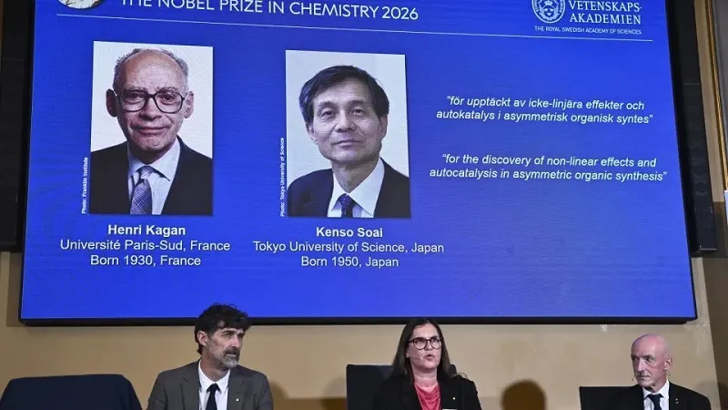Prémio Nobel da Química atribuído a Henri Kagan e Kenso Soai