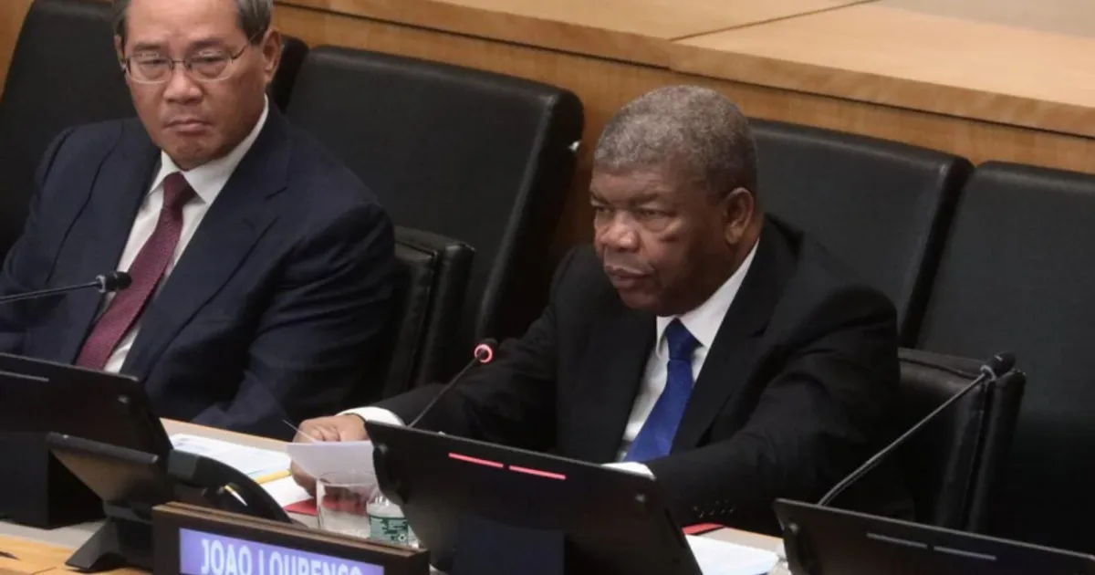 João Lourenço expressa solidariedade com iniciativa da China