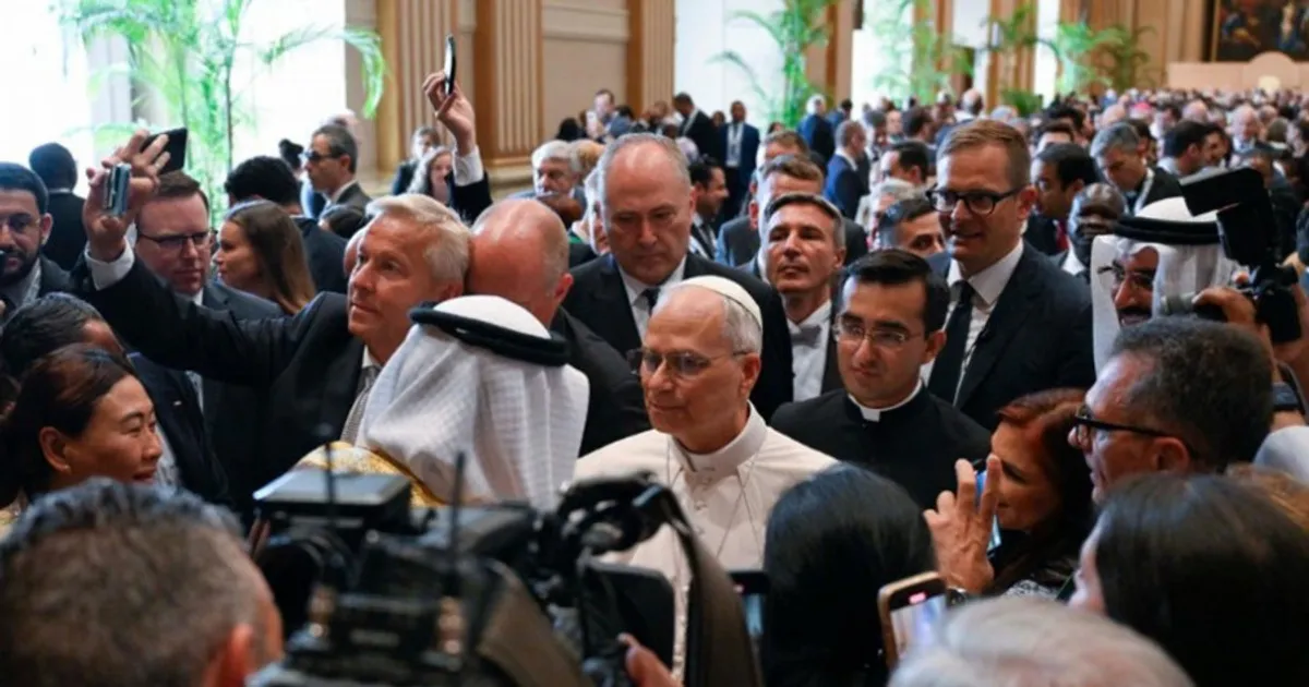 Presidente da Assembleia Nacional no jubileu dos governantes no Vaticano