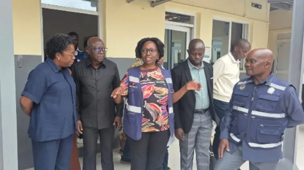 Ministra da Saúde visitou obras do futuro Hospital da Muxima
