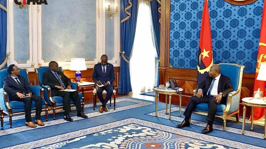 Presidente da República recebe embaixador tanzaniano em fim de missão