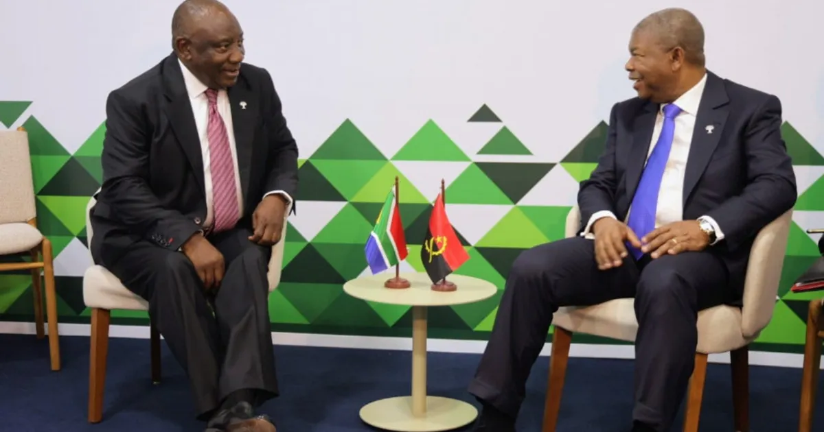Presidente João Lourenço reúne-se com homólogos da África do Sul e do Uruguai