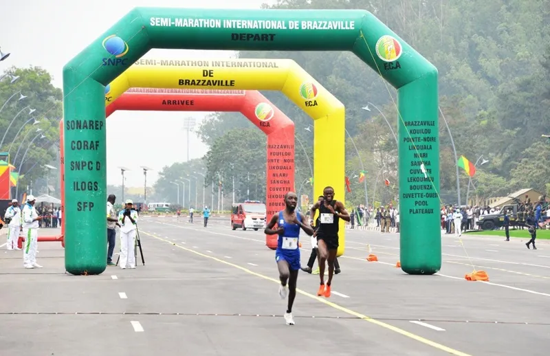 Maratona de Brazzaville reúne atletas nacionais e estrangeiros