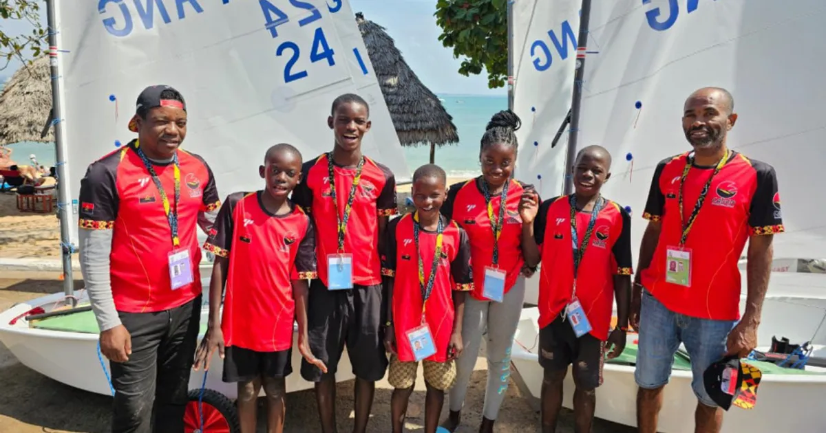 Vela: Angola conquista prata no africano de optimist