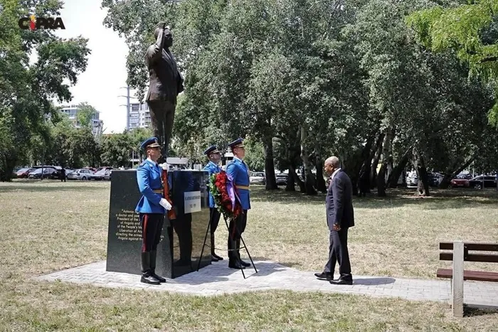 Presidente João Lourenço homenageia Agostinho Neto em Belgrado