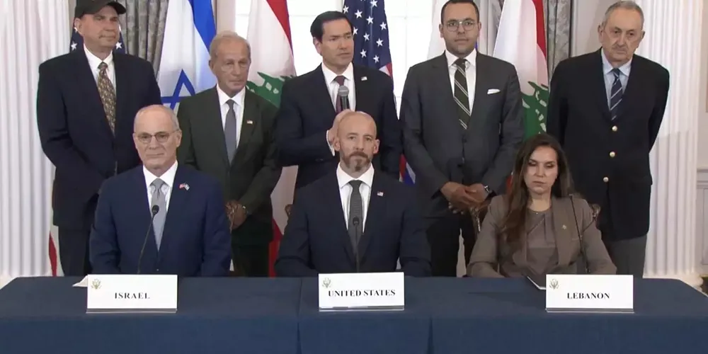 Governo dos EUA anuncia acordo-quadro entre Líbano e Israel