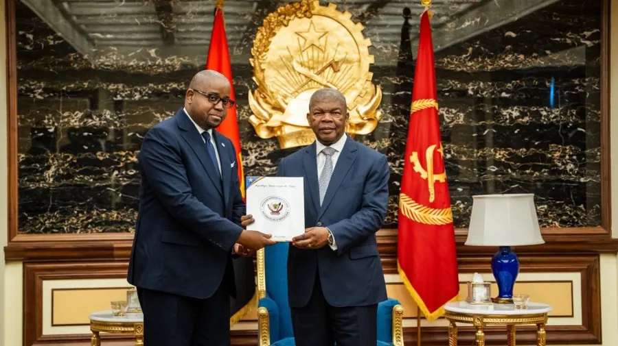 Presidente João Lourenço recebe enviado especial de Félix Tchisekedi