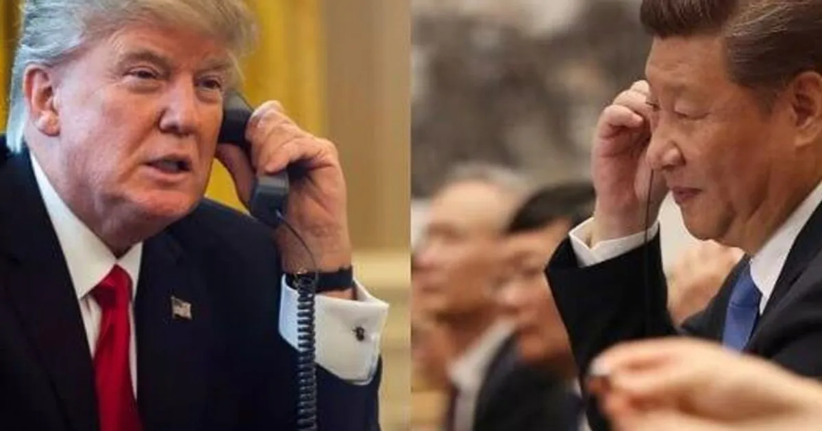 Xi Jinping aborda a questão de Taiwan ao telefone com Trump