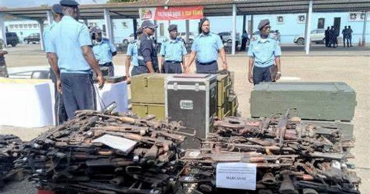Recolhidas mais de 30 mil armas de guerra em empresas de segurança privada