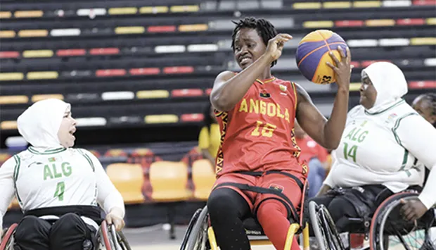 Basquetebol: Angola conquista prata no Africano em cadeira de rodas 3x3