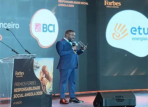 BCI distinguido nos Prémios Forbes Responsabilidade Social Angola 2026