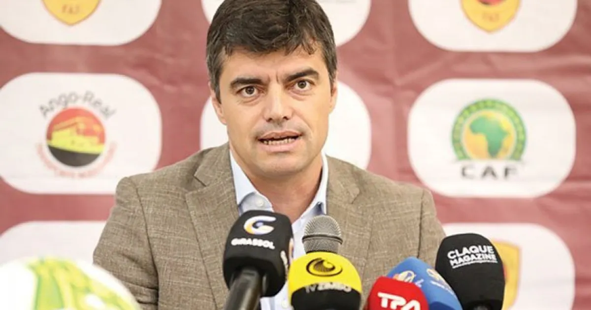 Futebol: Federação termina vínculo contratual com técnico da selecção nacional