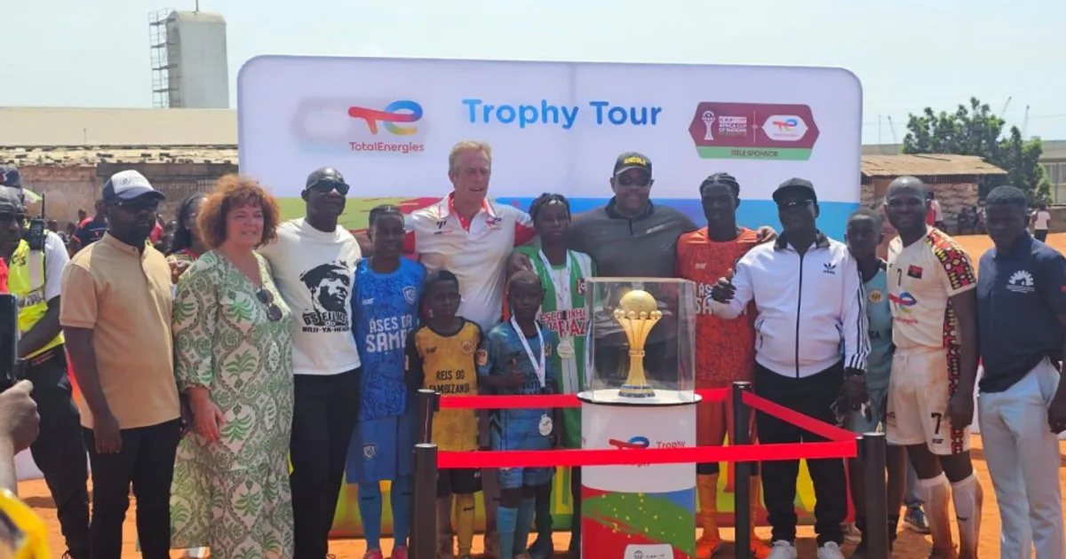 "Trophy Tour" do CAN 2025 está em Angola