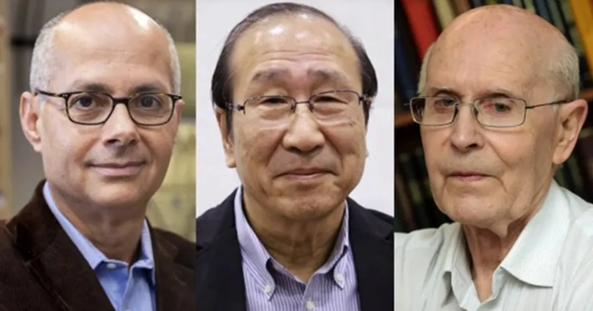 Nobel da Química para Susumu Kitagawa, Richard Robson e Omar M. Yaghi