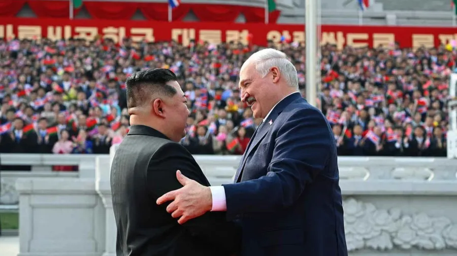Presidente bielorrusso realiza visita oficial à Coreia do Norte