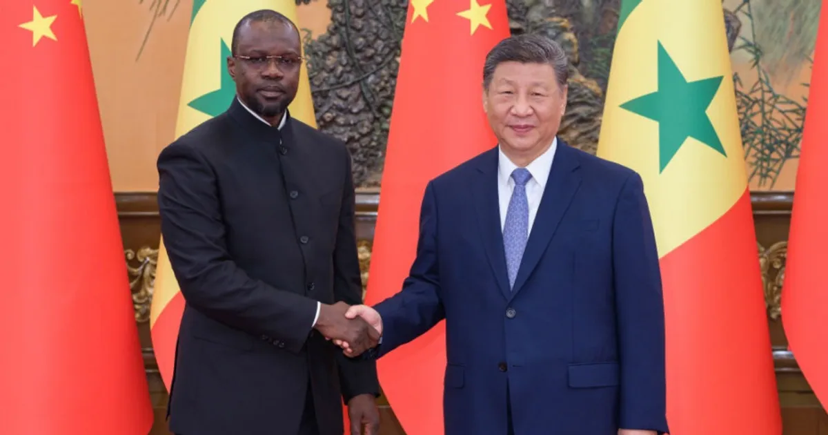 Primeiro Ministro senegalês reúne-se em Beijing com Presidente chinês